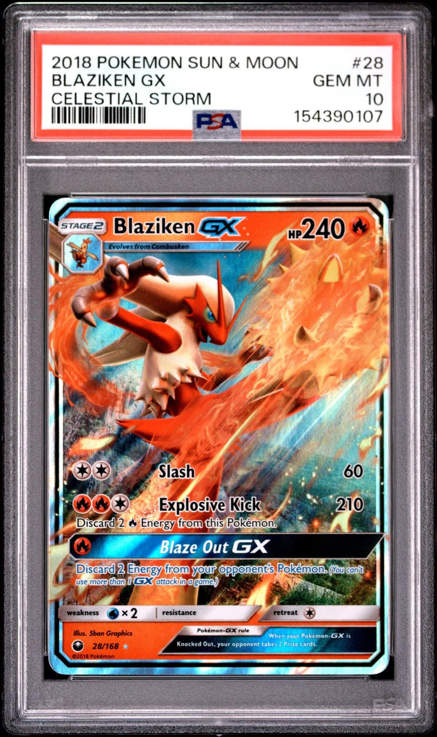 Blaziken Gx