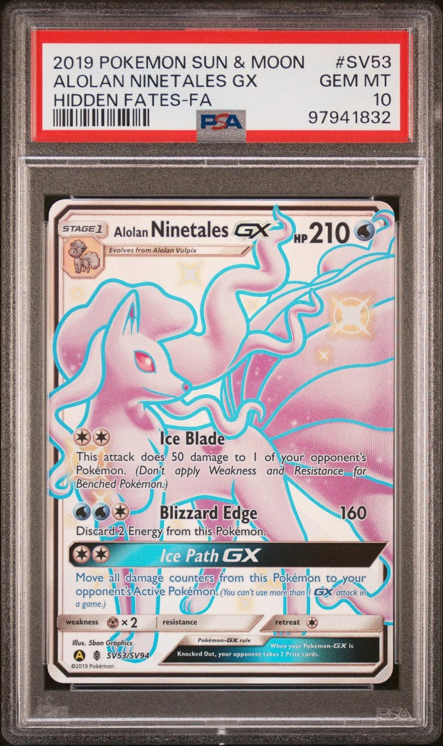 Alolan Ninetales Gx
