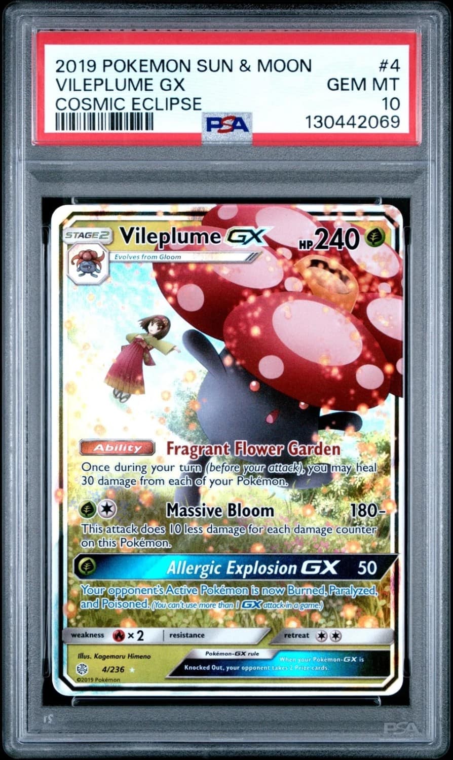 Vileplume Gx
