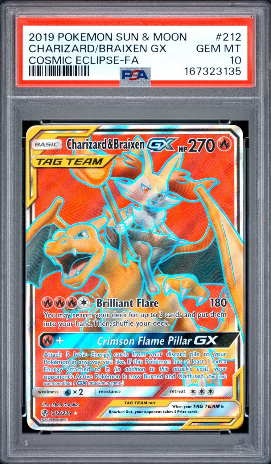 Charizard/braixen Gx
