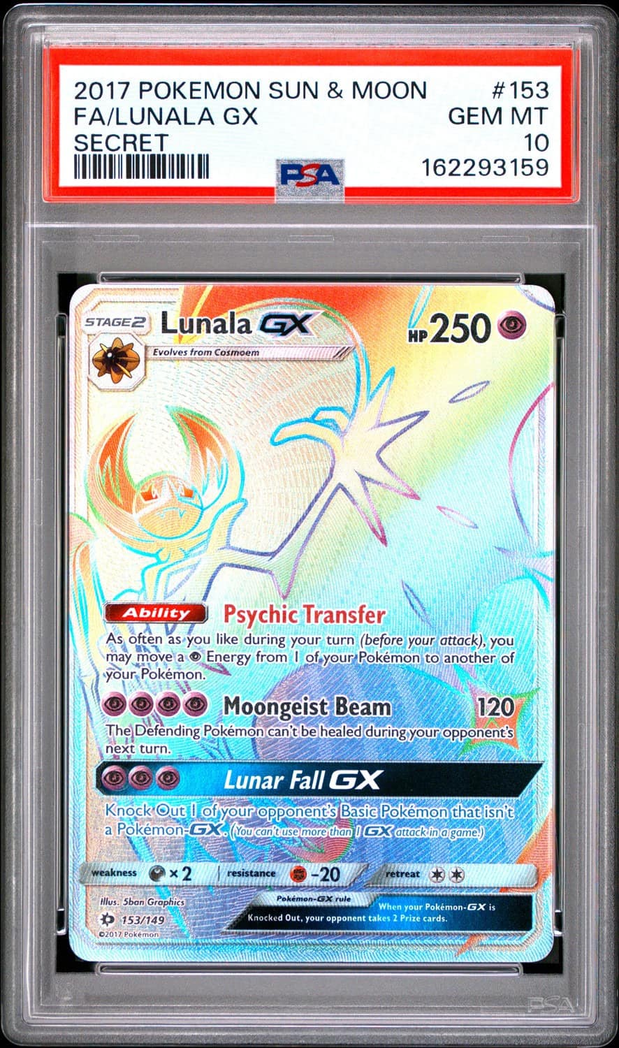 Lunala Gx