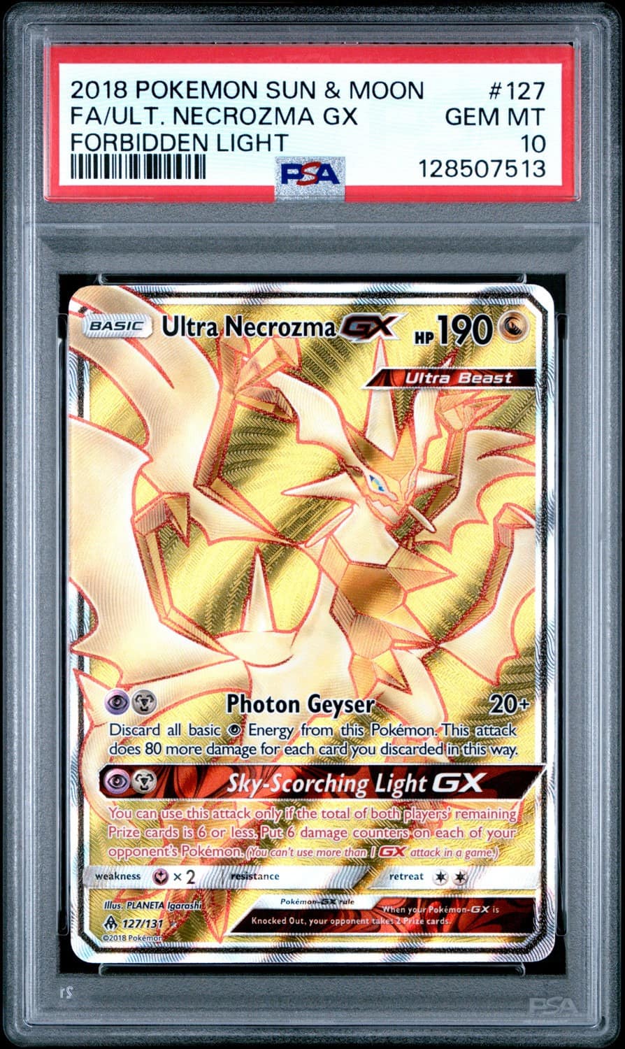 Ultra Necrozma Gx