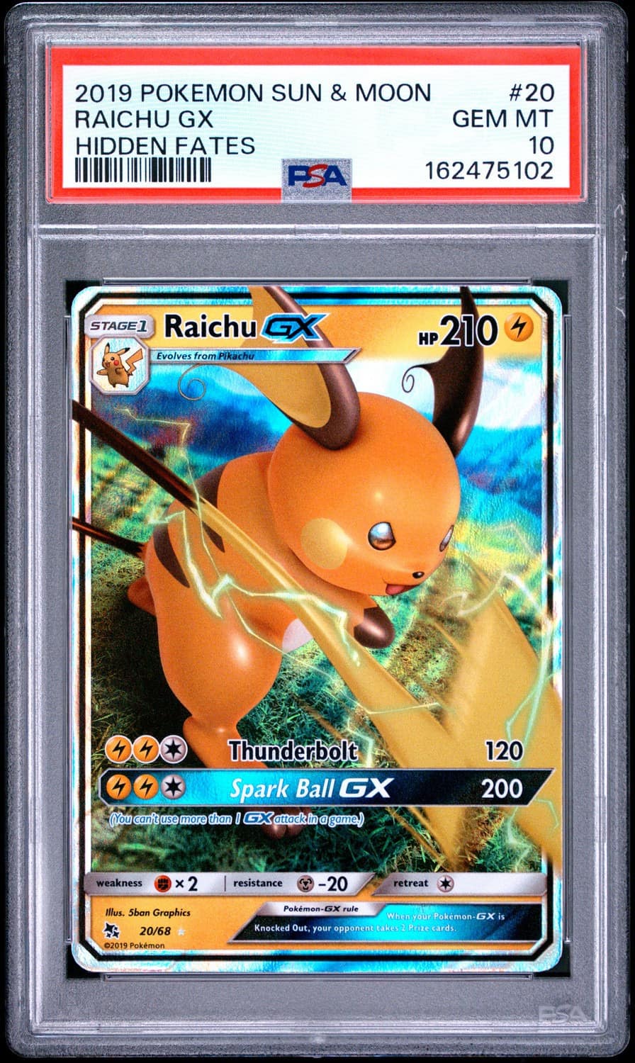 Raichu Gx