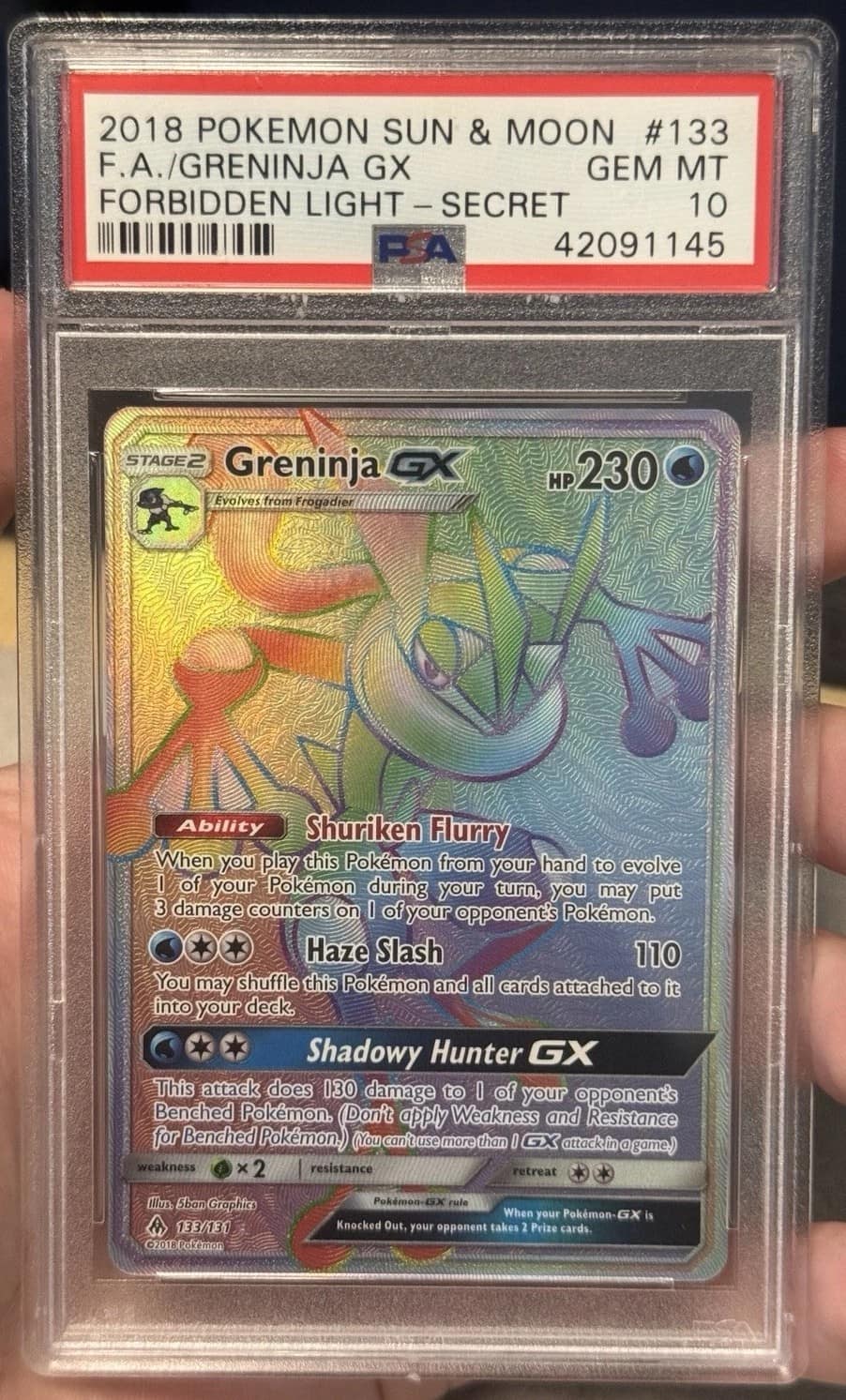 Greninja Gx