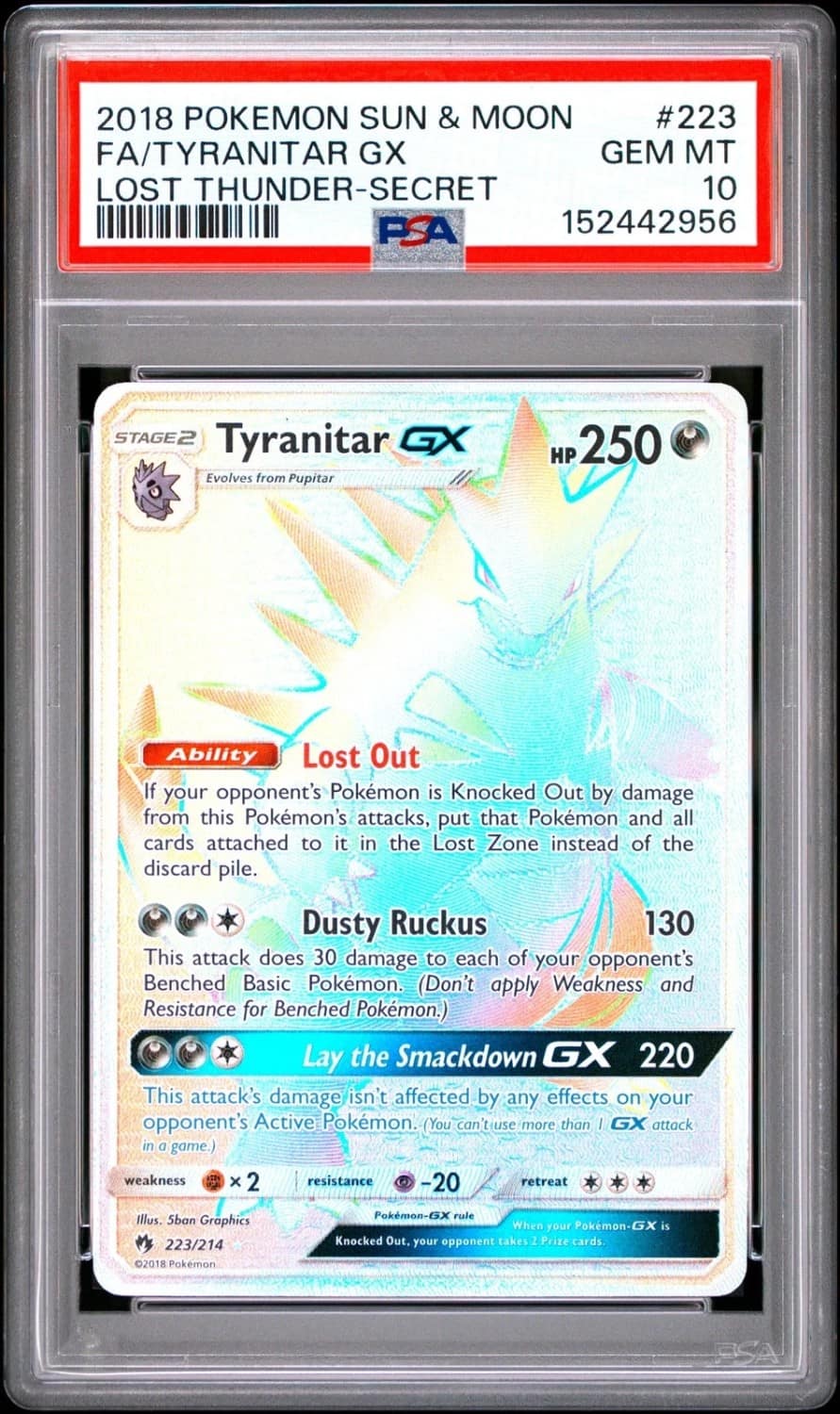 Tyranitar Gx