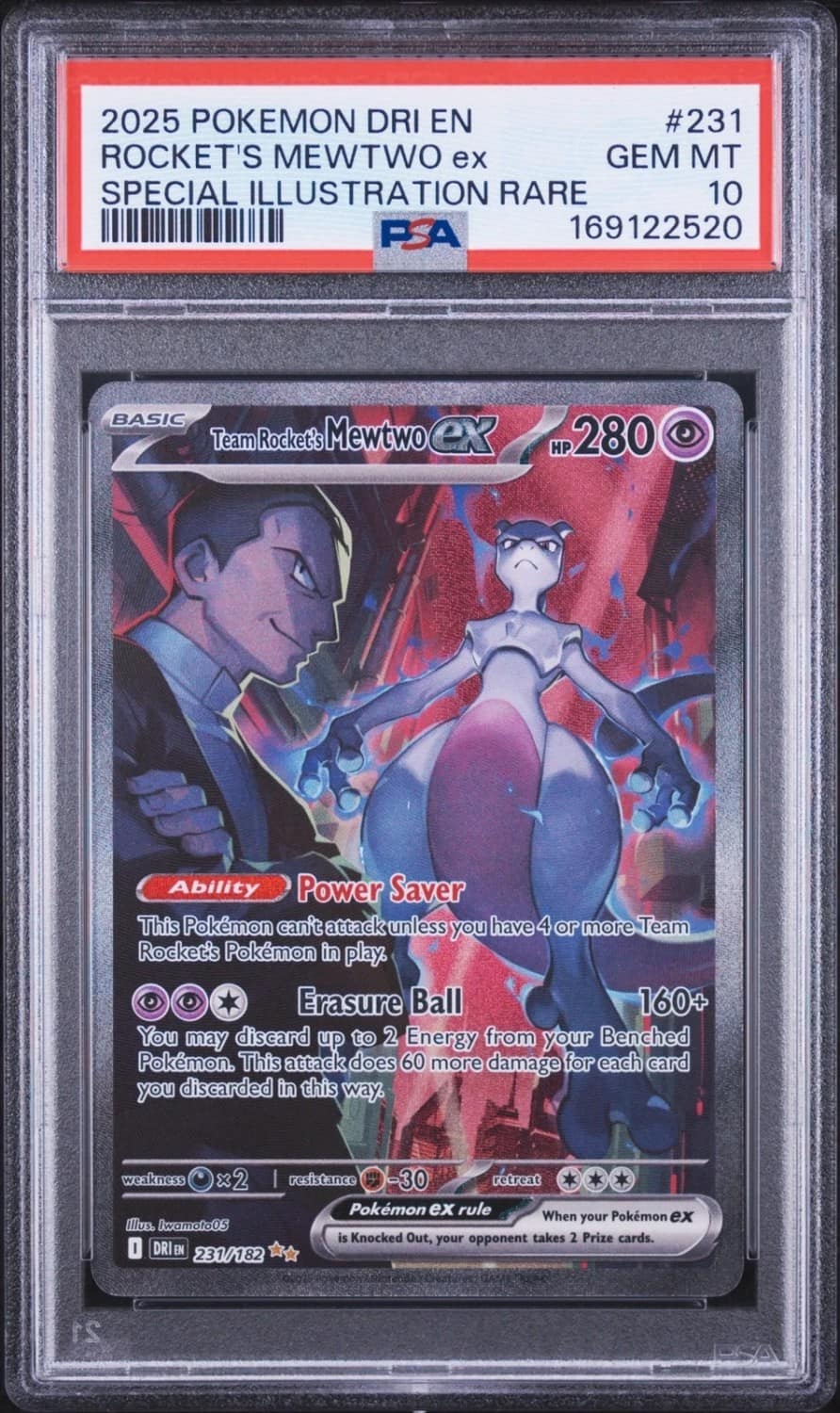 Rocket'S Mewtwo Ex
