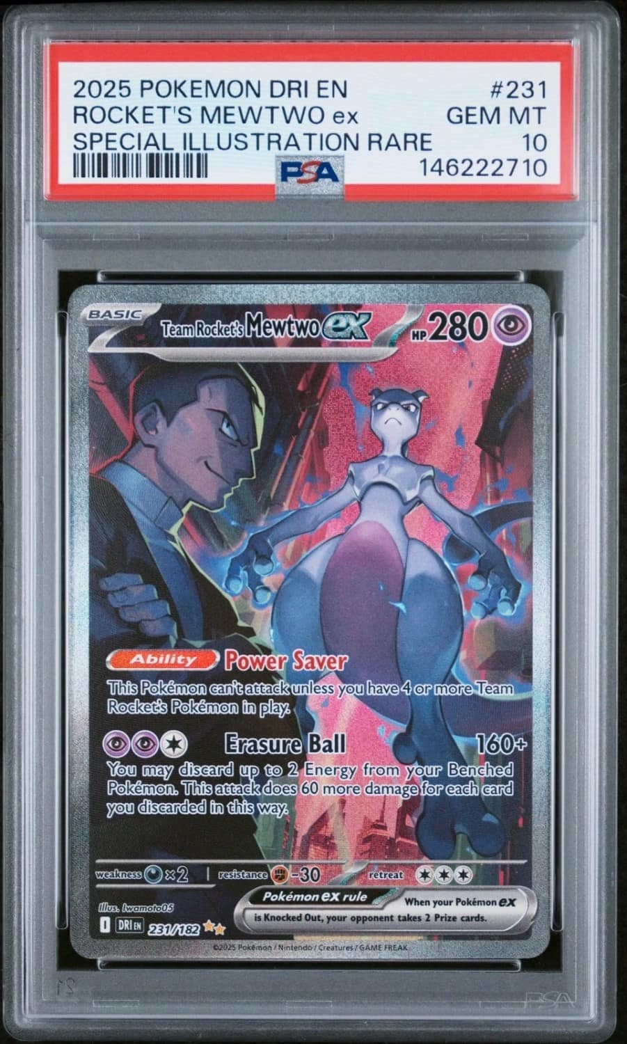 Rocket'S Mewtwo Ex