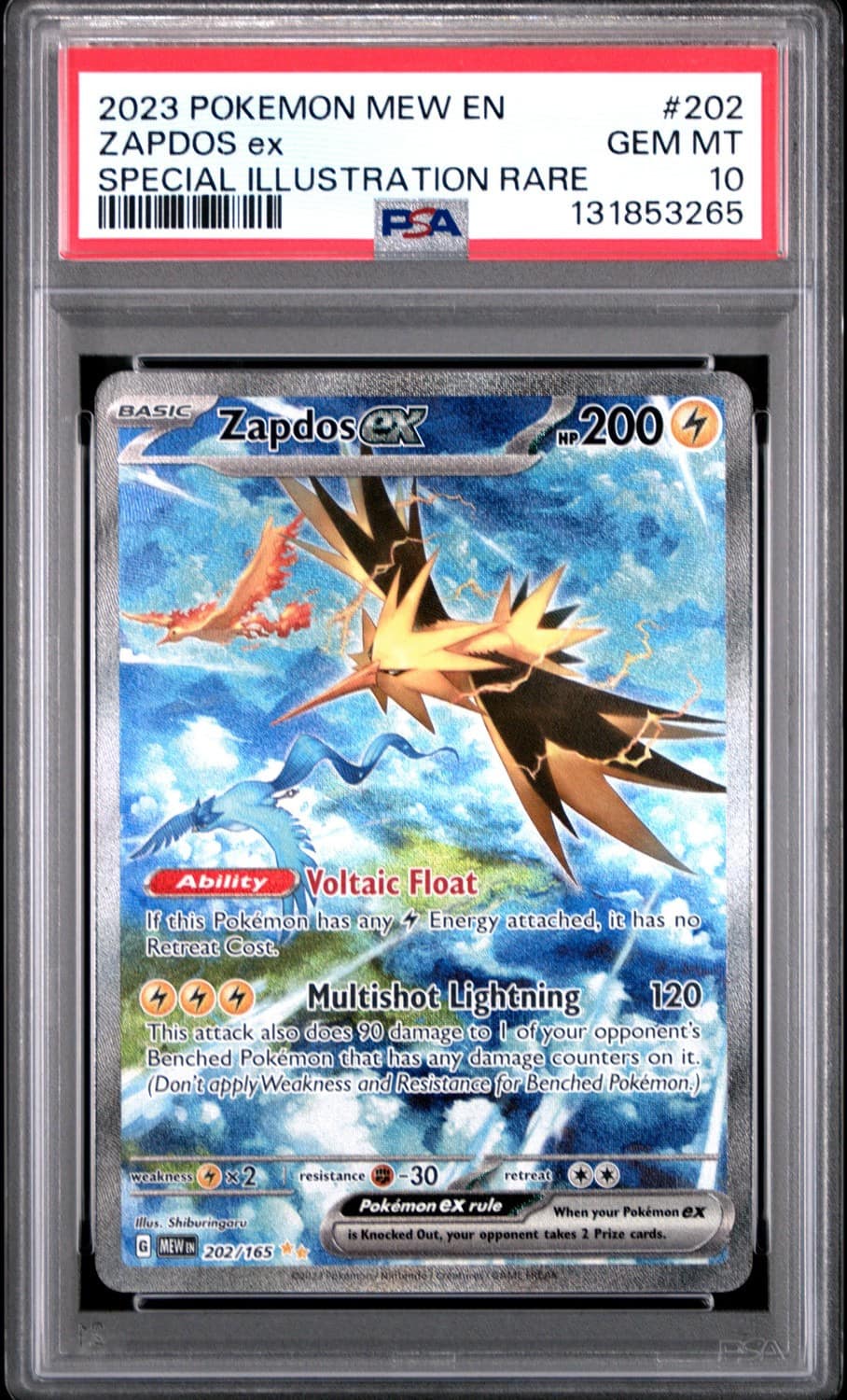 Zapdos Ex