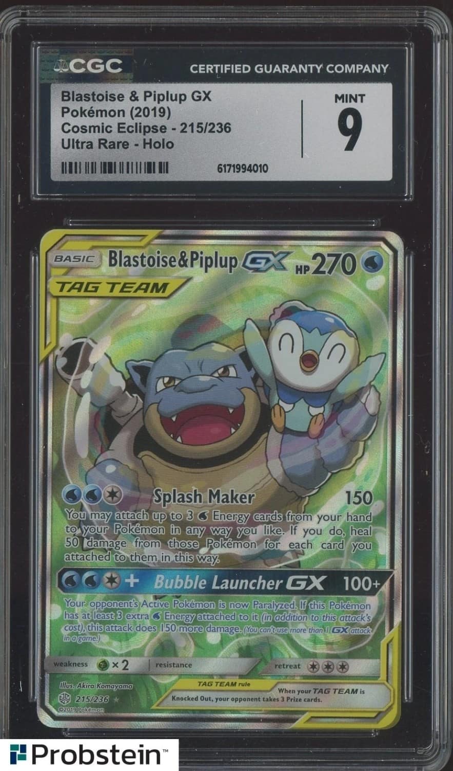 Blastoise & Piplup Gx