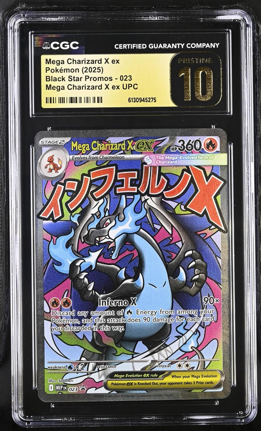 Mega Charizard X Ex