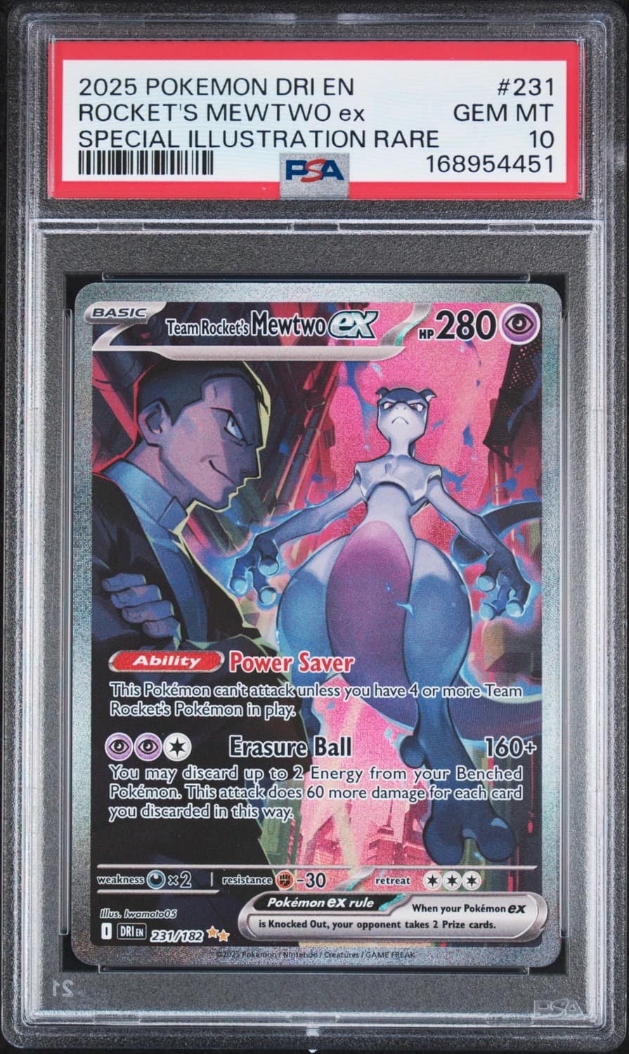 Rocket'S Mewtwo Ex