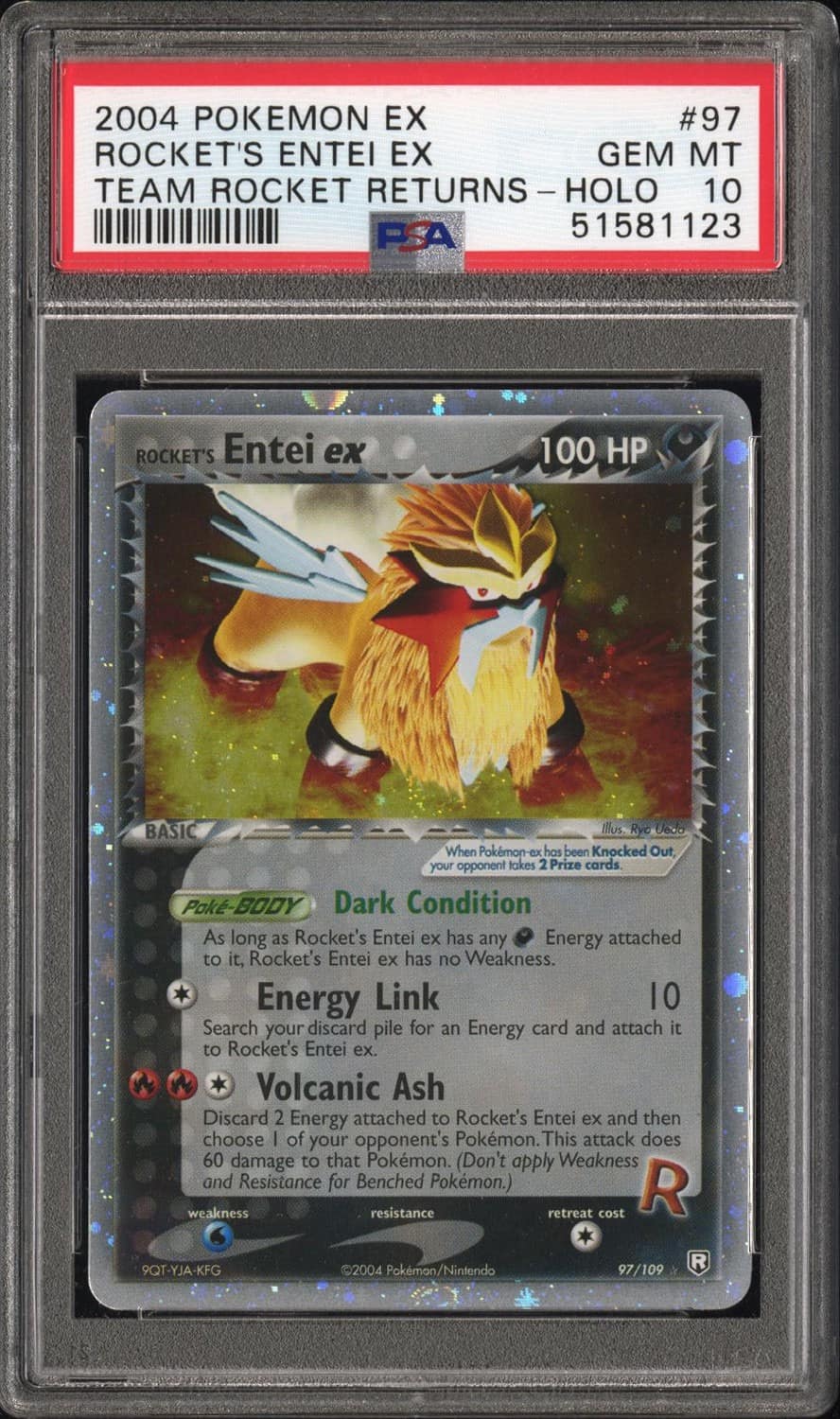 Rocket'S Entei Ex