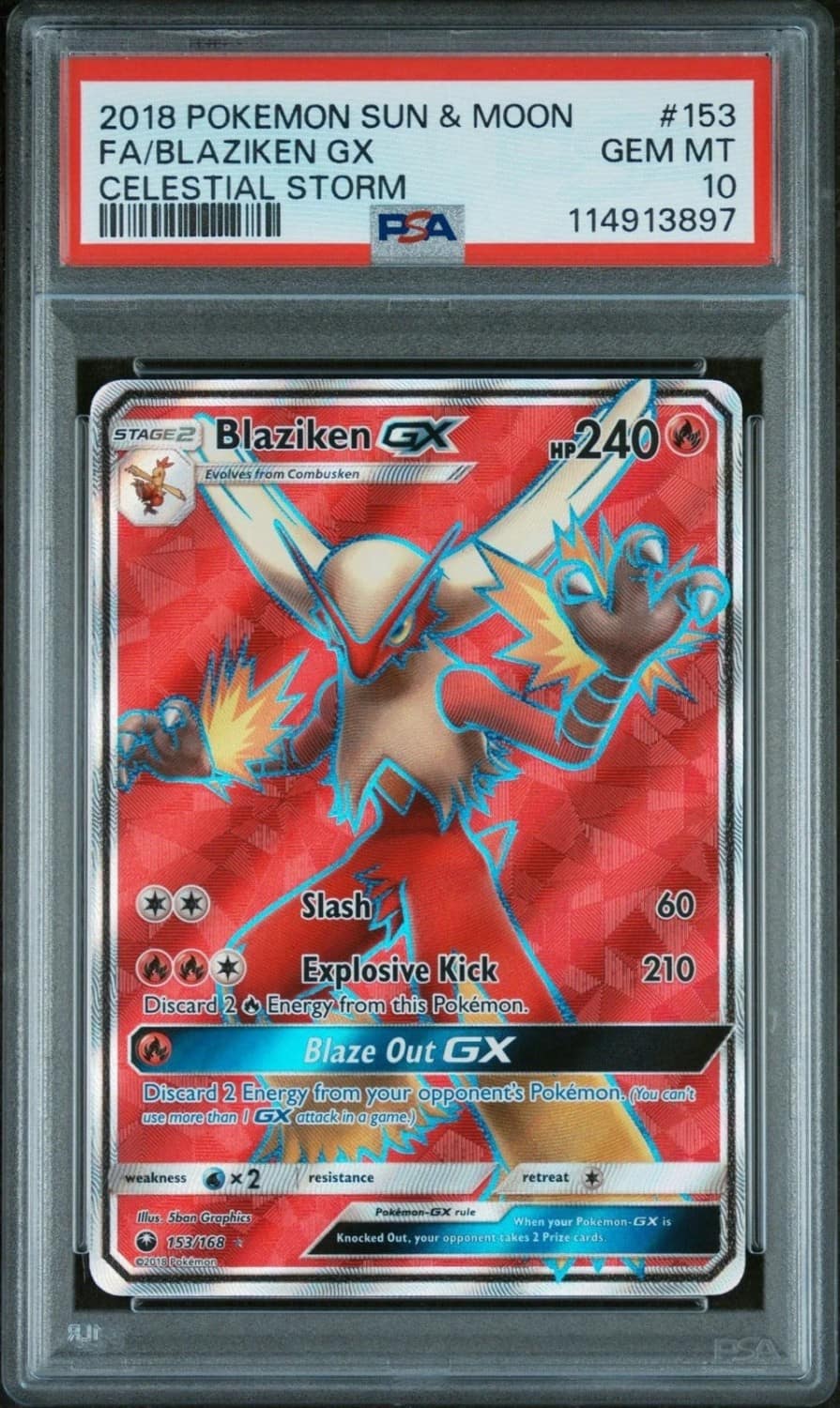 Blaziken Gx