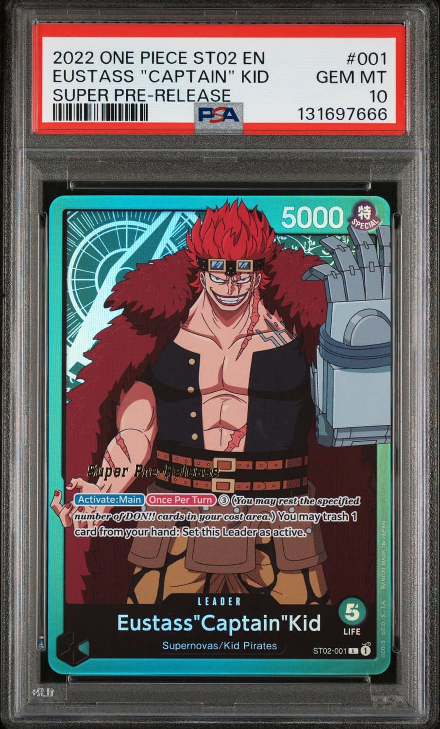 Eustass "captain" Kid