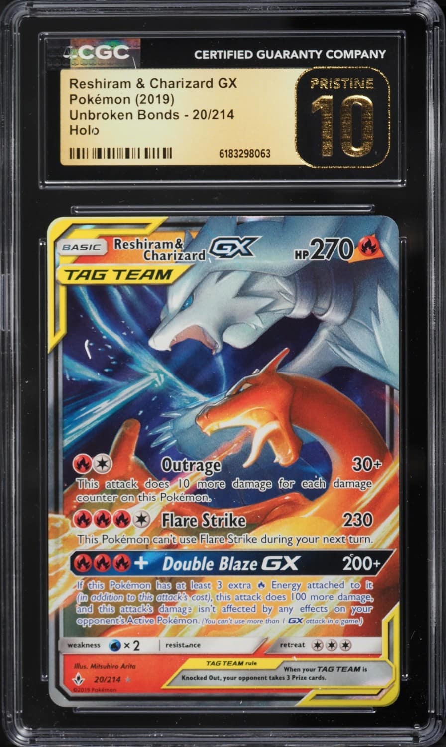 Reshiram & Charizard Gx