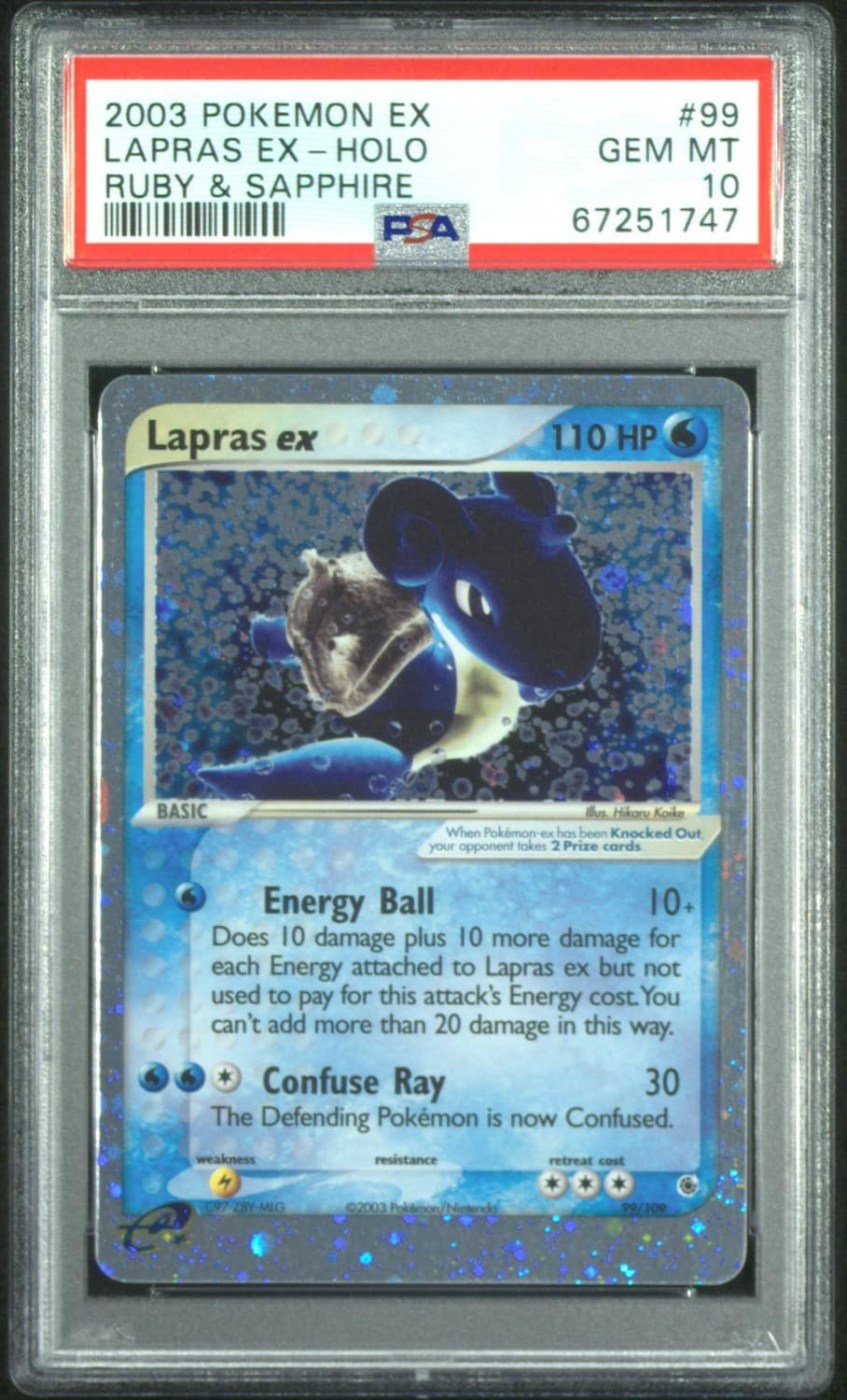 Lapras Ex