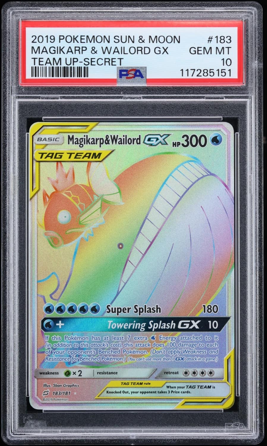 Magikarp & Wailord Gx