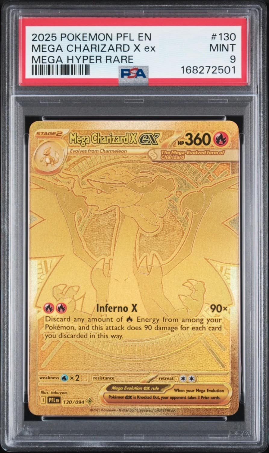 Mega Charizard X Ex