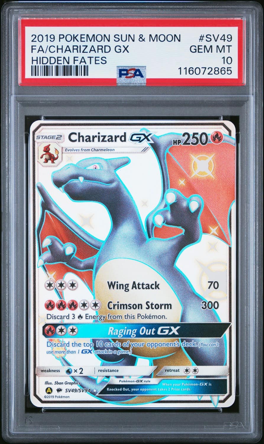 Charizard Gx
