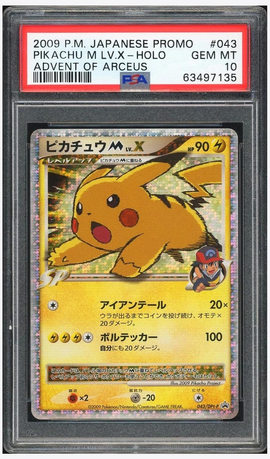 Pikachu M Lv X