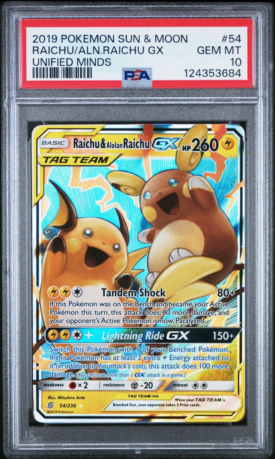 Raichu & Alolan Raichu Gx