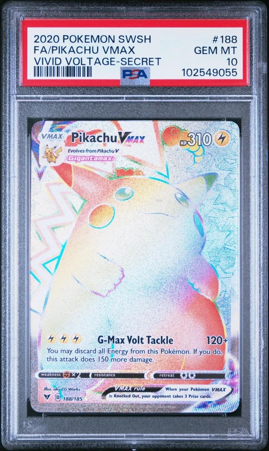 Pikachu Vmax