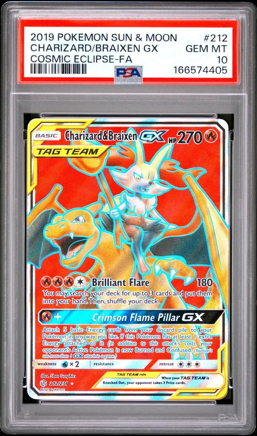 Charizard/braixen Gx