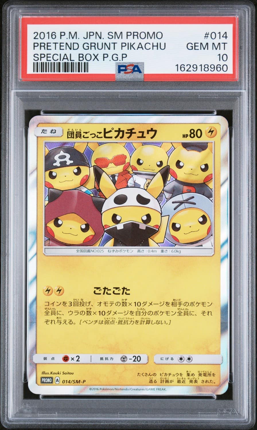 Pretend Grunt Pikachu