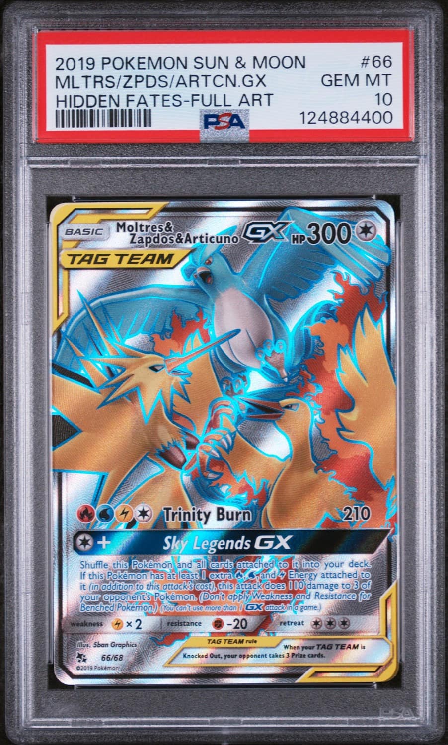 Moltres & Zapdos & Articuno Gx