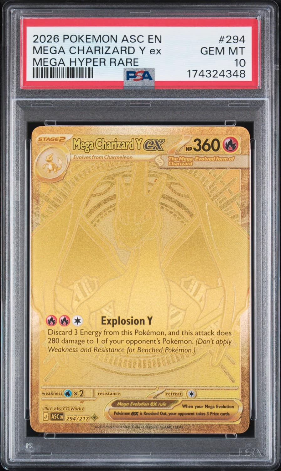 Mega Charizard Y Ex