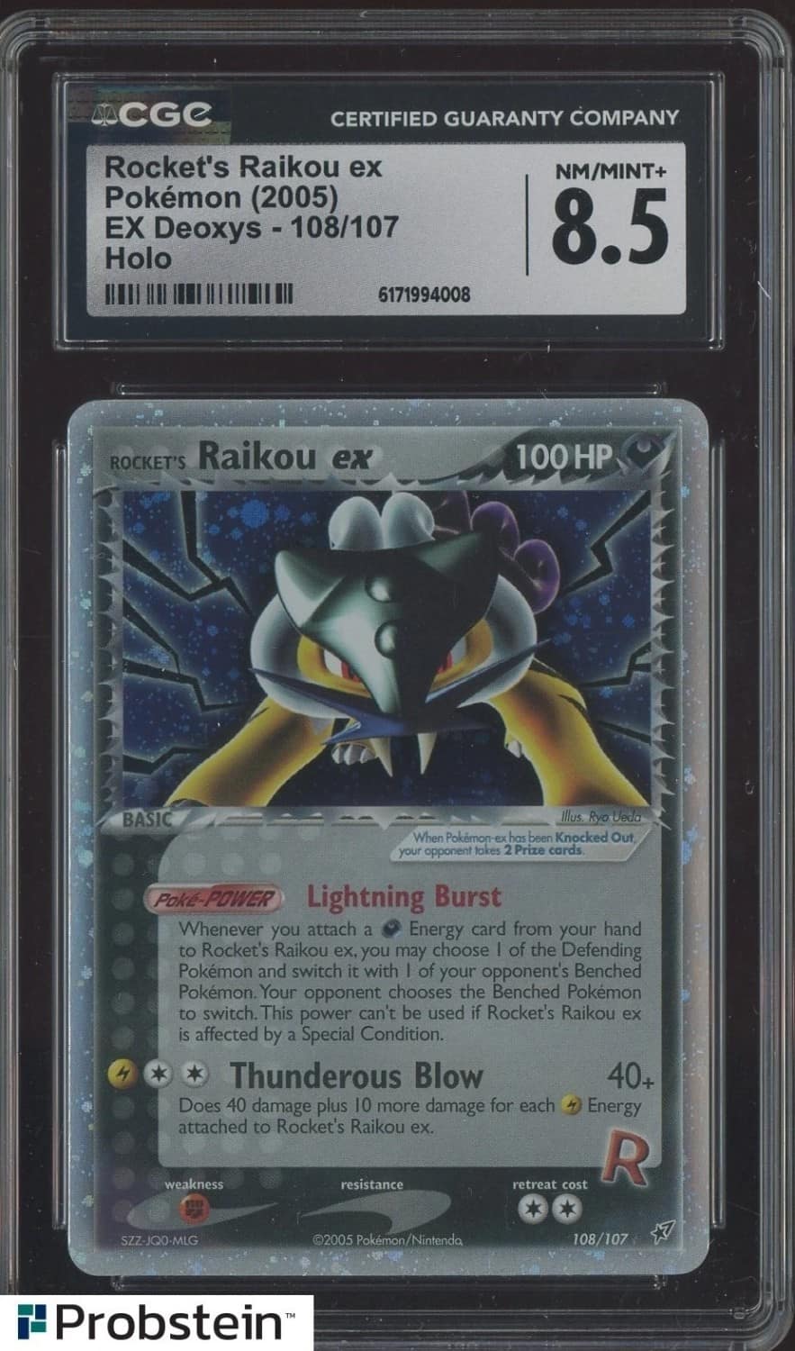 Rocket'S Raikou Ex