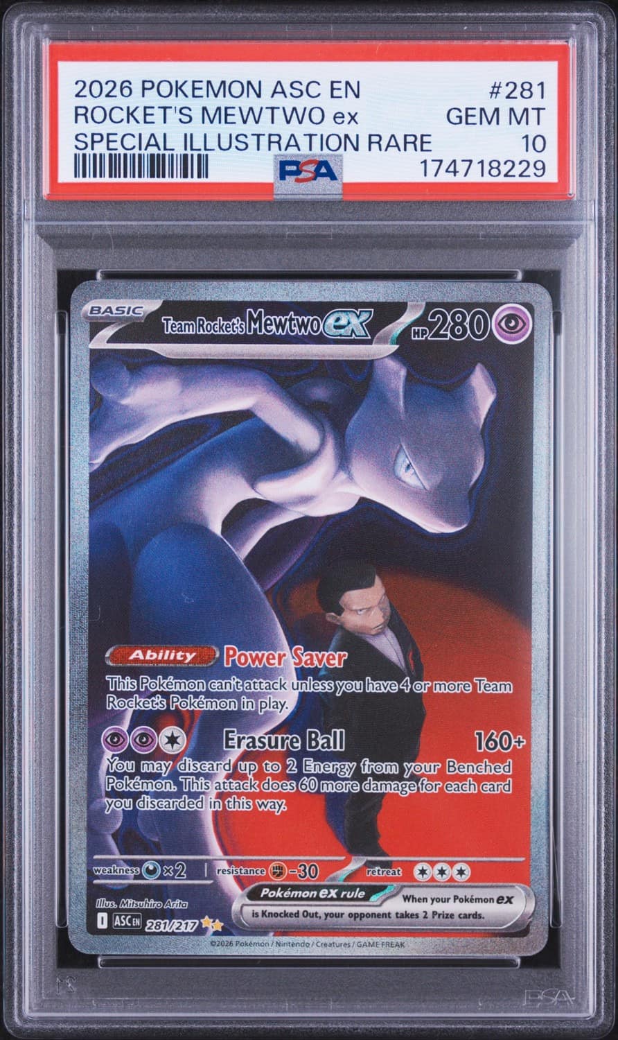Rocket'S Mewtwo Ex
