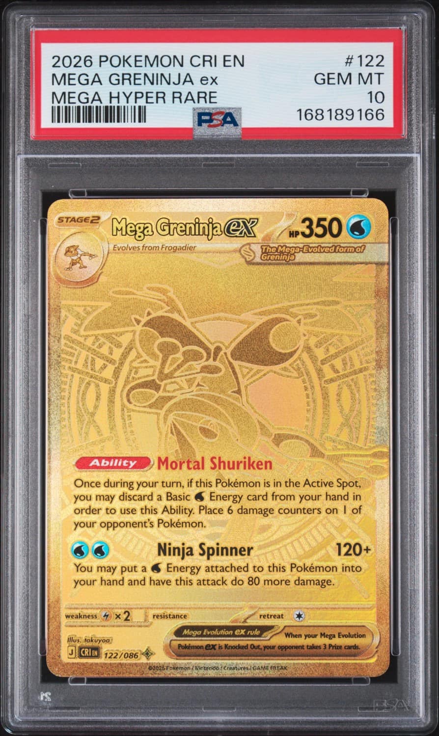 Mega Greninja Ex