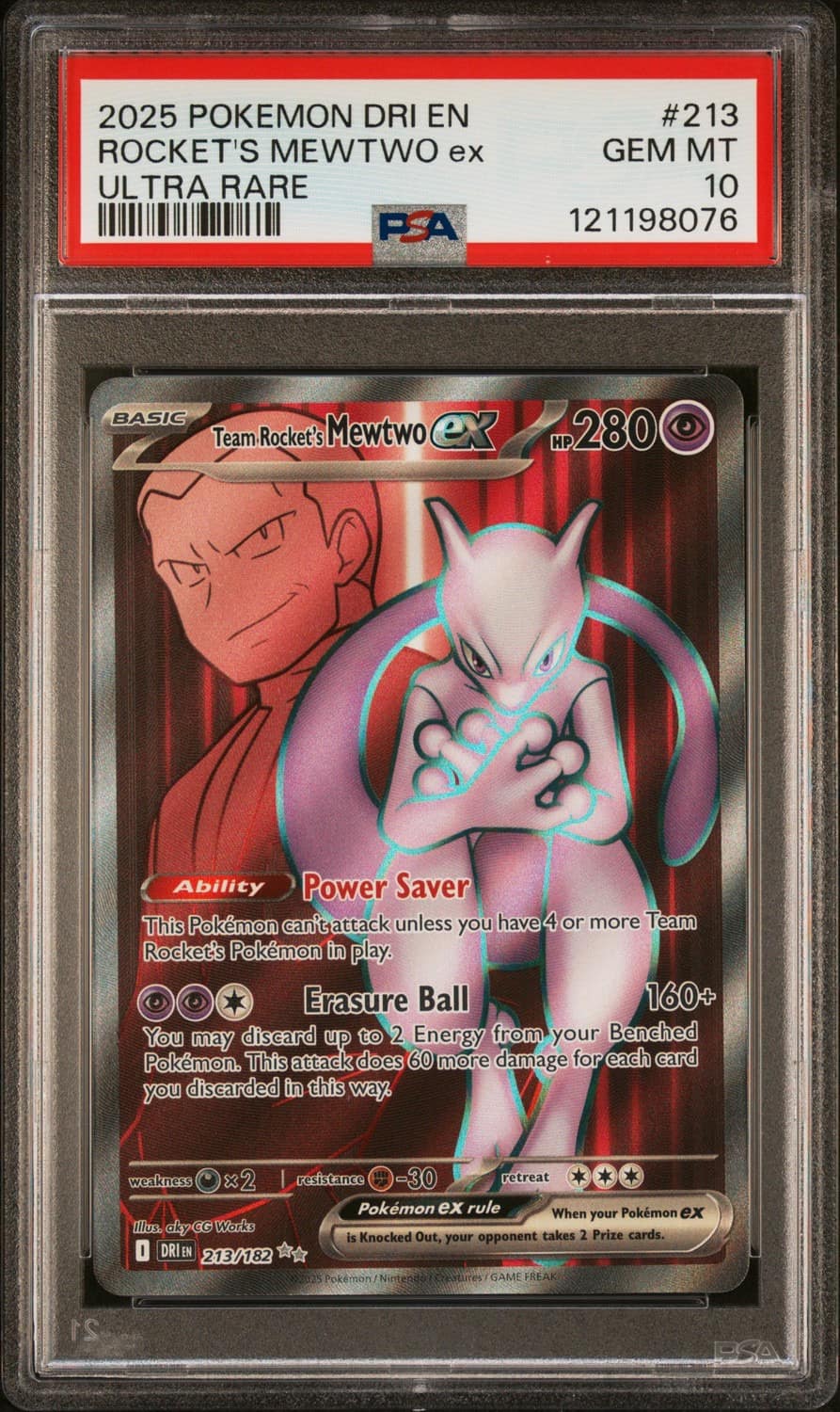 Rocket'S Mewtwo Ex