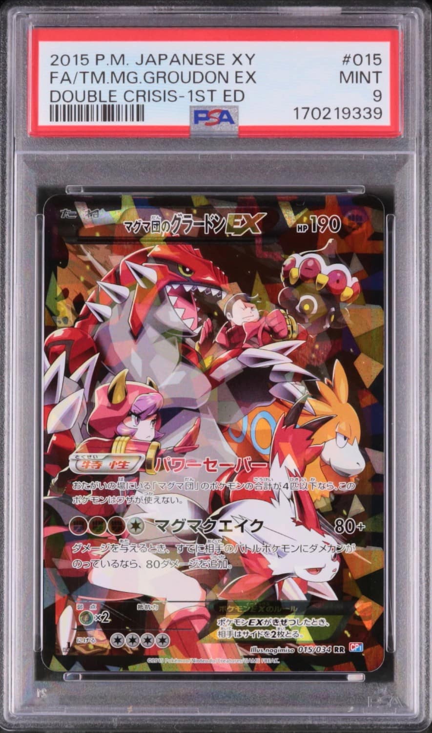 Team Magma'S Groudon Ex