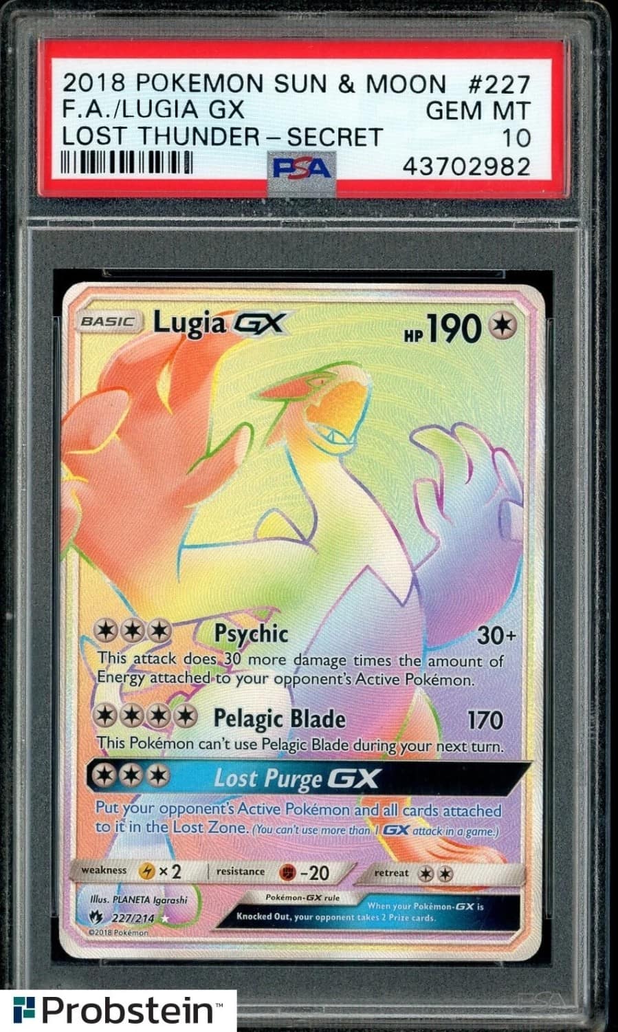Lugia Gx