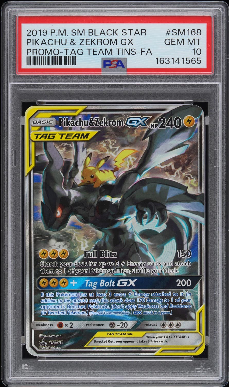 Pikachu & Zekrom Gx