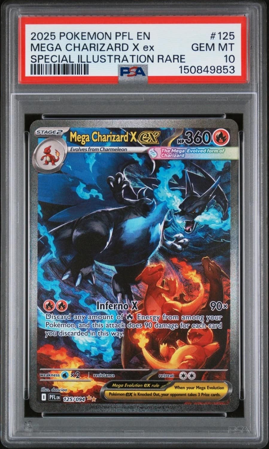 Mega Charizard X Ex