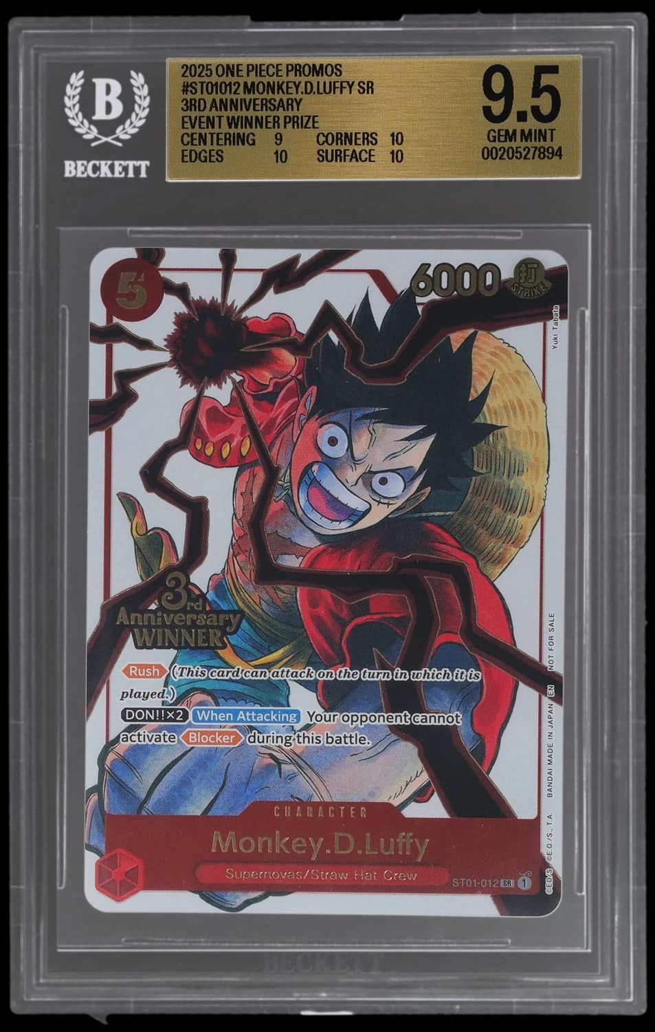Monkey.d.luffy Sr/(3rd Anniversary Event )