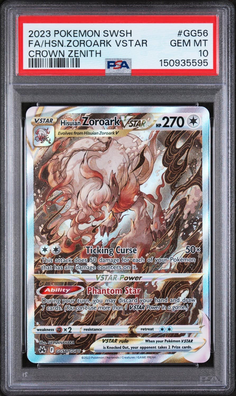 Hisuian Zoroark Vstar