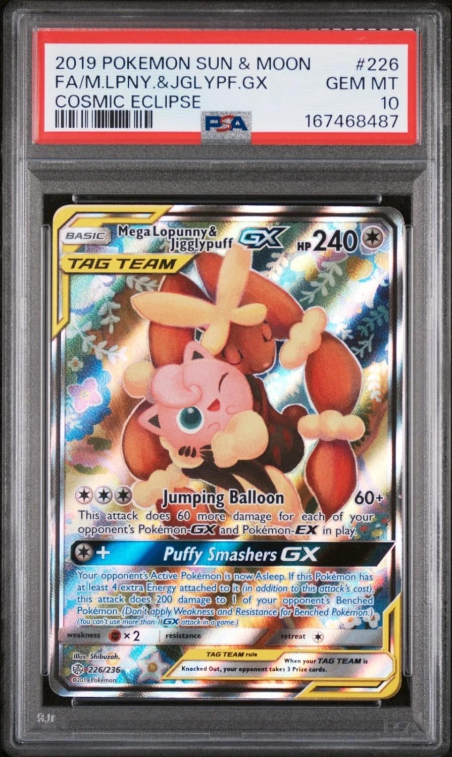 Mega Lopunny & Jigglypuff Gx