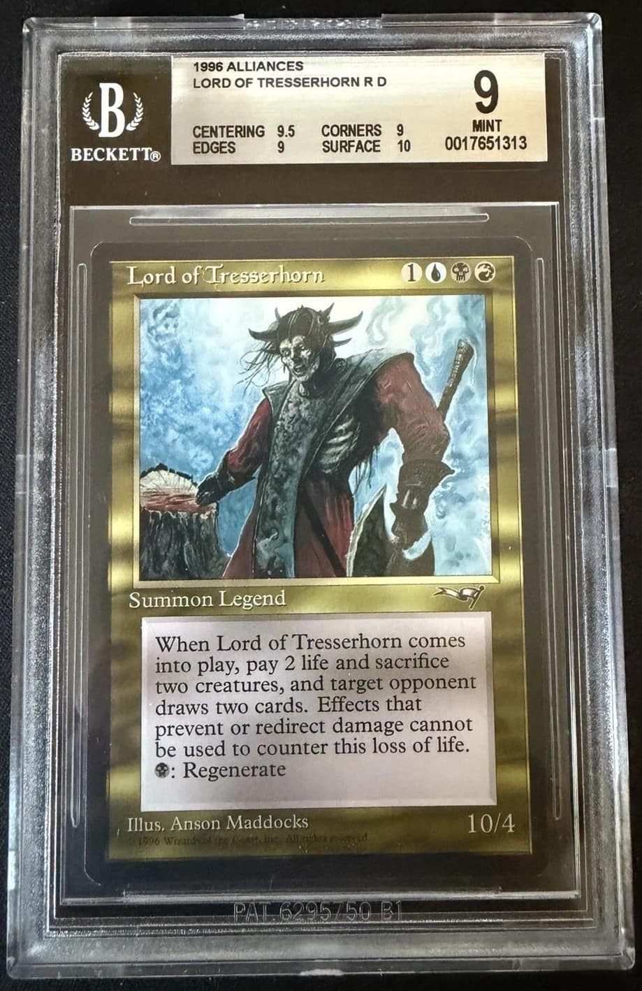 Lord Of Tresserhorn R D