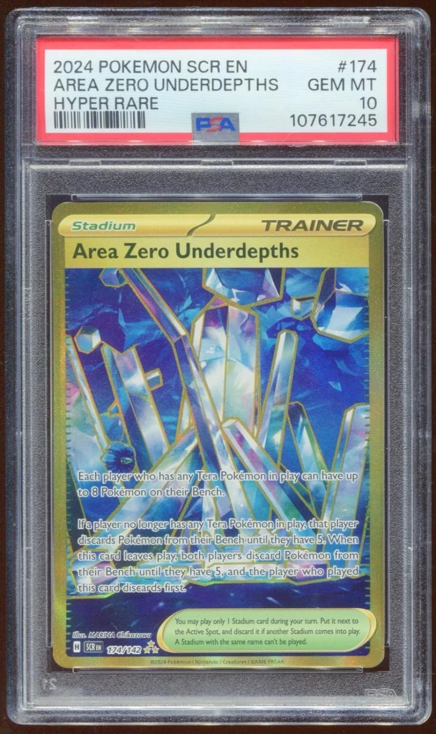 Area Zero Underdepths