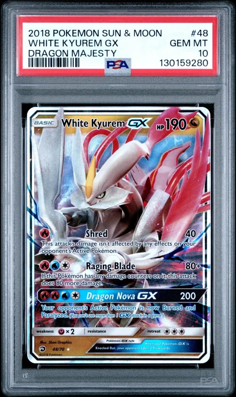White Kyurem Gx