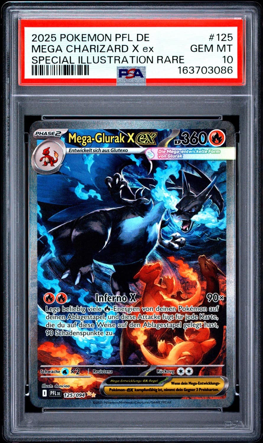 Mega Charizard X Ex
