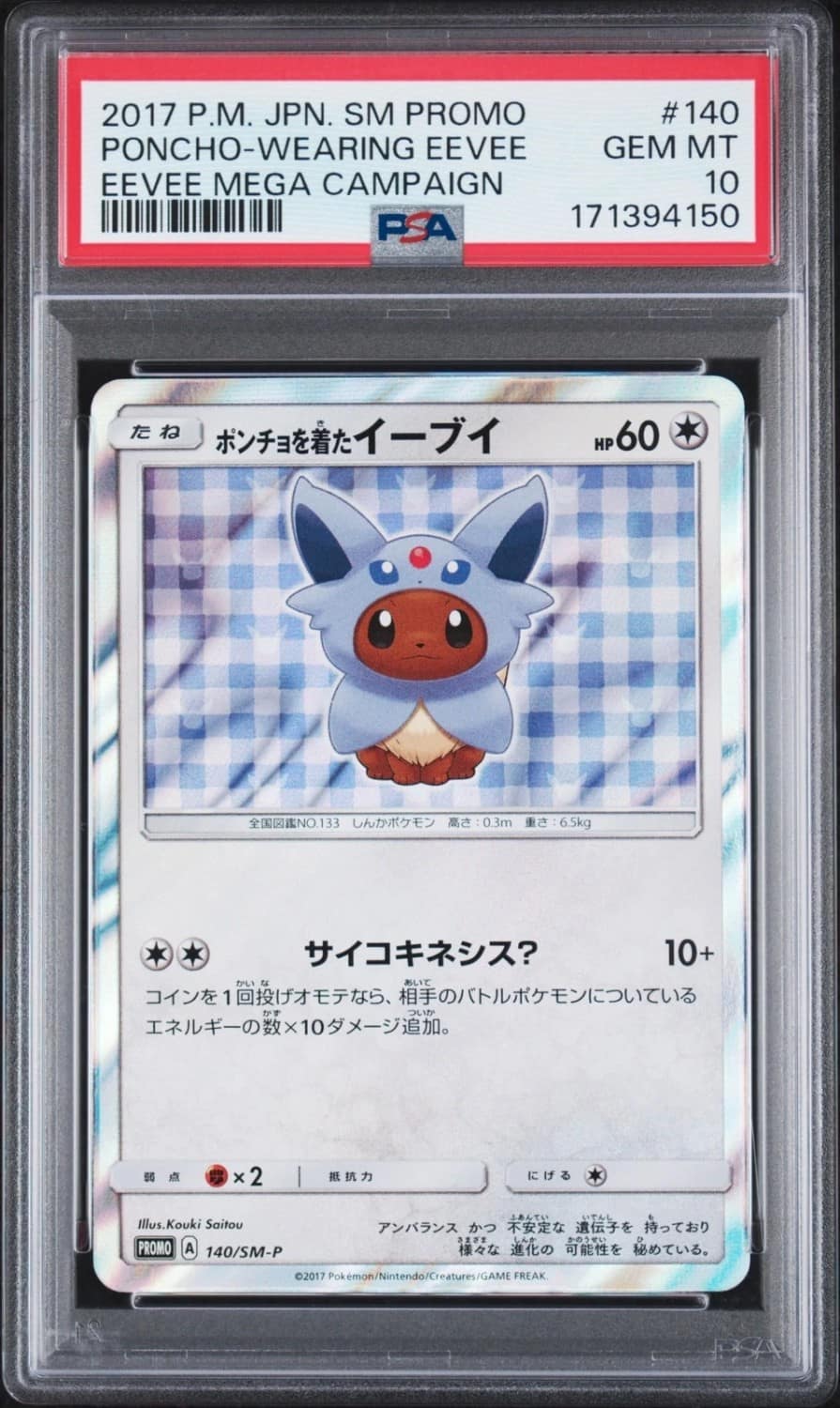 Poncho-Wearing Eevee
