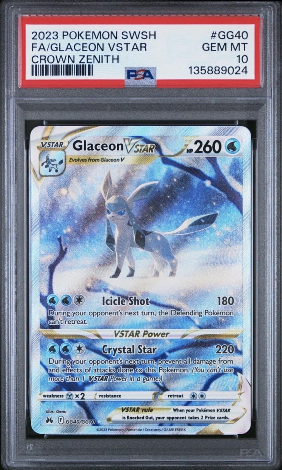 Glaceon Vstar