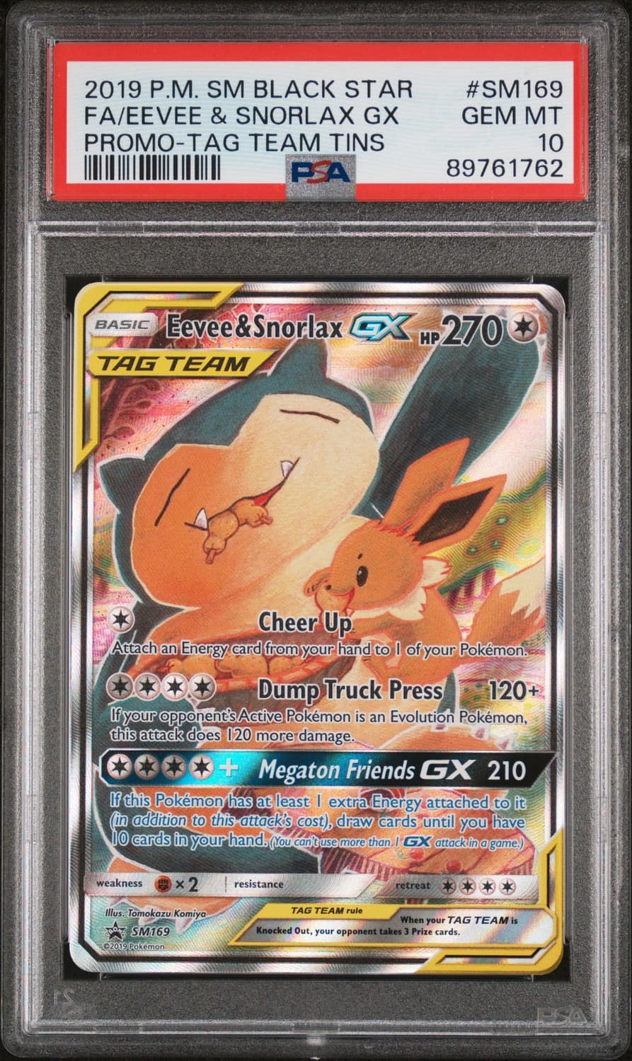 Eevee & Snorlax Gx