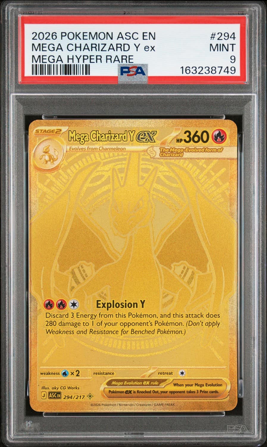 Mega Charizard Y Ex
