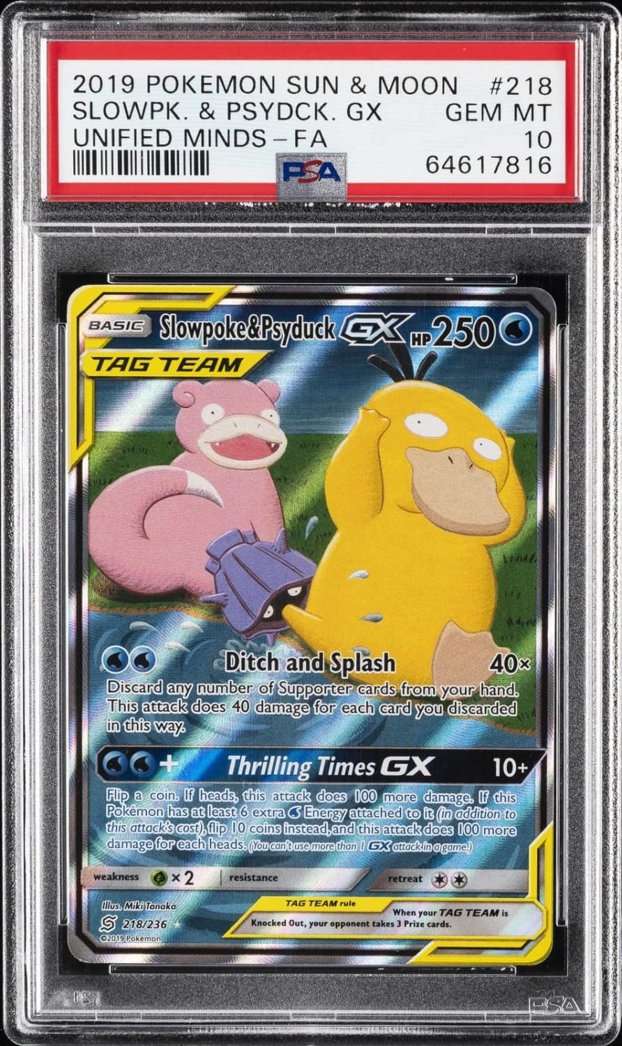 Slowpoke & Psyduck Gx